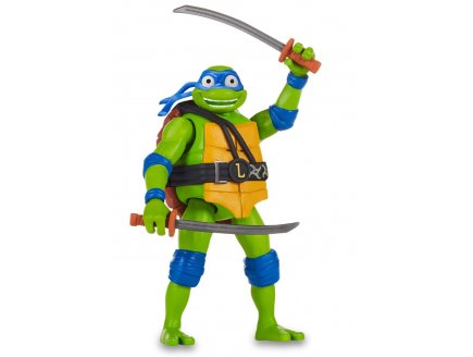 Figurine de Deluxe Léonardo 15 cm avec son - les tortues ninja mutant mayhem - tmnt - turtles - Giochi preziosi