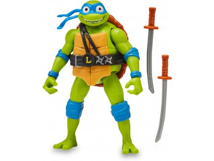 Figurine de Deluxe Léonardo 15 cm avec son - les tortues ninja mutant mayhem - tmnt - turtles - Giochi preziosi