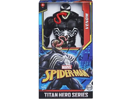 FIGURINE DELUXE ARTICULEE : VENOM 30 CM - SPIDER-MAN HEROS TITAN SERIES - SUPER HEROS - HASBRO - F4984