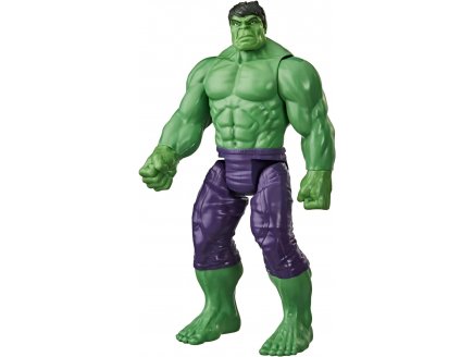 Figurine deluxe hulk 30 cm - avengers heros titan - super heros - marvel - dc - Hasbro - e7475