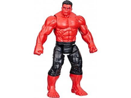 Figurine Deluxe Hulk rouge 30 cm - Avengers H�ros Titan - Super H�ros - Marvel - DC - Hasbro - F9299