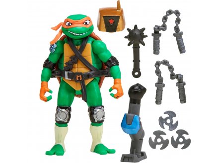 Figurine michelangelo 12 cm - les tortues ninja teenage mutant ninja - mutations mix'n match - tmnt - turtles - Giochi prezios