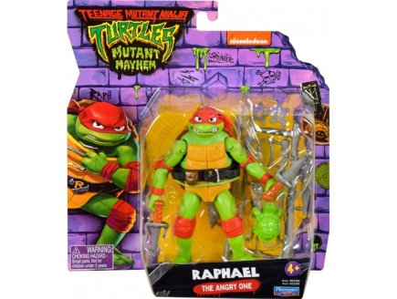 FIGURINE RAPHAEL 12 CM - LES TORTUES NINJA MUTANT MAYHEM - TMNT - TURTLES - GIOCHI PREZIOSI