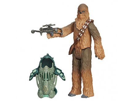 Figurine star wars chewbacca avec armure 10 cm - episode vii - Hasbro - b3891
