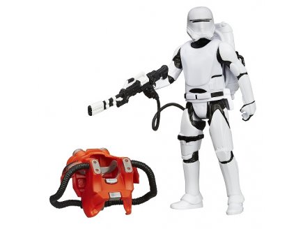 Figurine star wars flametrooper avec armure 10 cm - episode vii - Hasbro - b3894