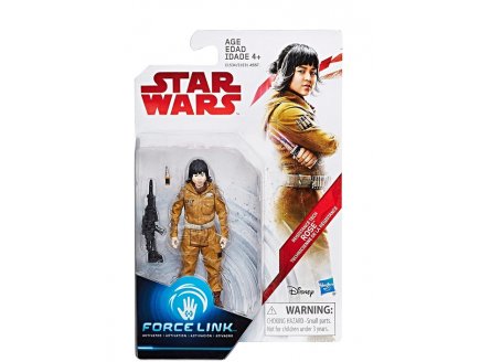 FIGURINE STAR WARS FORCE LINK 2.0 : ROSE TECHNICIENNE DE LA RESISTANCE 9.5 CM - HASBRO - C1534