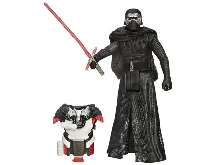 Figurine star wars kylo ren avec armure 10 cm - episode vii - Hasbro - b3888