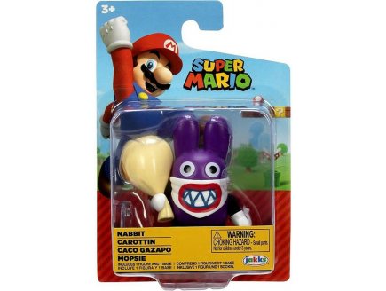 FIGURINE SUPER MARIO : CAROTTIN 7 CM - FIGURINE NINTENDO - JAKKS