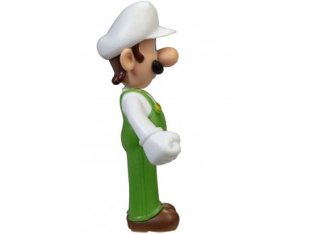 Figurine Super Mario : Luigi de feu 7 cm - Figurine Nintendo - Jakks