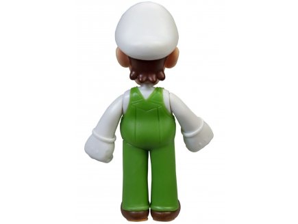 Figurine Super Mario : Luigi de feu 7 cm - Figurine Nintendo - Jakks