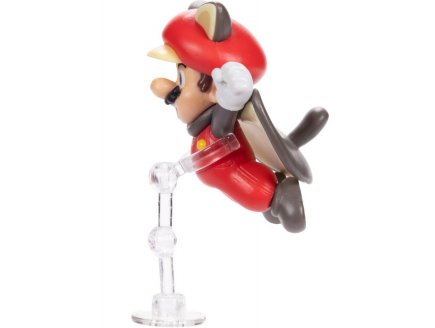 Figurine Super Mario : Mario Ecureuil volant 7 cm - Figurine Nintendo - Jakks