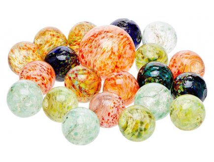 Filet de 20 billes 16 mm + 1 calot 25 mm flyer - s?rie collector - kim play - jeu de recreation, adresse