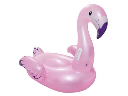 FLAMANT ROSE GONFLABLE XL ENFANT - BESTWAY - 41122 - BOUEE MATELAS PISCINE