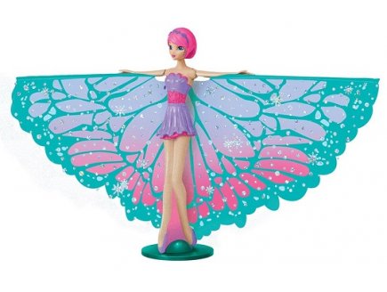 FLUTTERBYE PLANEUR FEERIQUE FEE MAUVE - SPIN MASTER - POUPEE MANNEQUIN