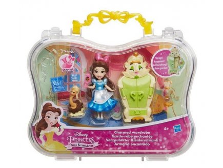 GARDE-ROBE ENCHANTEE DE BELLE - LITTLE KINGDOM DISNEY - HASBRO - B8940