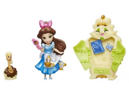 Garde-robe enchantee de belle - little kingdom disney - hasbro - b8940