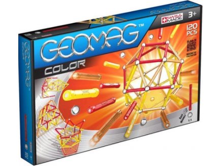 GEOMAG COLOR - 120 PIECES - JEU DE CONSTRUCTION MAGNETIQUE