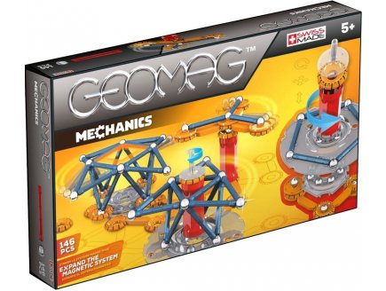 GEOMAG MECHANICS - 146 PIECES - JEU DE CONSTRUCTION MAGNETIQUE - 722