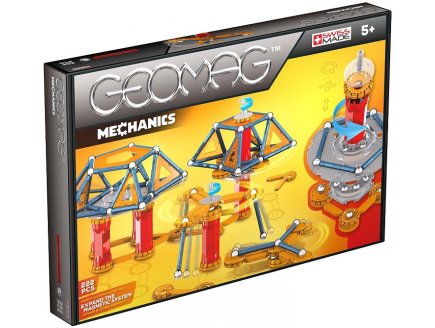 GEOMAG MECHANICS - 222 PIECES - JEU DE CONSTRUCTION MAGNETIQUE - 723