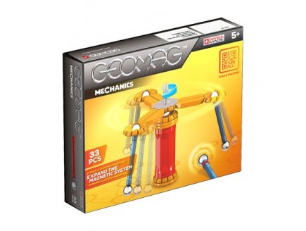 GEOMAG MECHANICS - 33 PIECES - JEU DE CONSTRUCTION MAGNETIQUE - 720