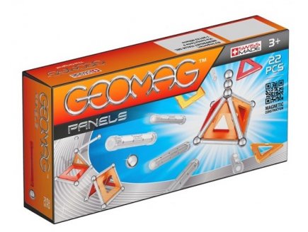 GEOMAG PANELS - 22 PIECES - JEU DE CONSTRUCTION MAGNETIQUE - 856