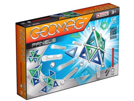 GEOMAG PANELS - 68 PIECES - JEU DE CONSTRUCTION MAGNETIQUE