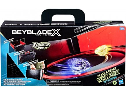 Grand Beystadium : Arène de combat pliable pour toupie Beyblade X - Accessoire toupie - Stadium