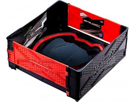Grand Beystadium : Arène de combat pliable pour toupie Beyblade X - Accessoire toupie - Stadium