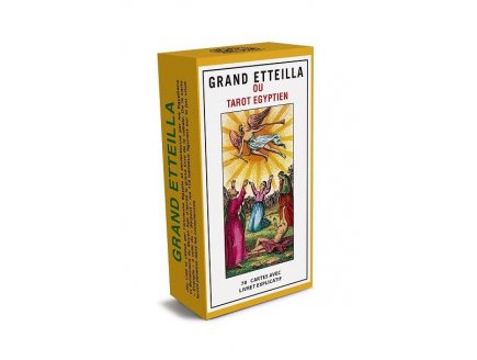 GRAND ETTEILLA OU TAROT EGYPTIEN DIVINATOIRE 78 CARTES - CARTOMANCIE GRIMAUD - VOYANCE