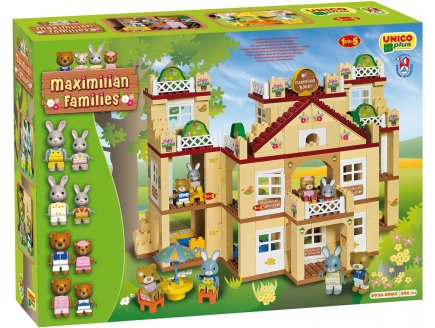 GRAND HOTEL MAXIMILIAN FAMILIES 296 PIECES - UNICO PLUS - 8926 - JEU DE CONSTRUCTION