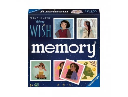 GRAND MEMORY WISH 64 CARTES - DISNEY - RAVENSBURGER - 22595 - JEU EDUCATIF