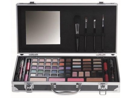 GRANDE MALLETTE DE MAQUILLAGE 60 PIECES - JEU IMITATION BEAUTE COSMETIQUE