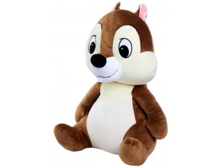 Grande peluche Disney : Ecureuil Tic 50 cm - Collection Tic et Tac