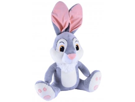 Grande peluche Disney : Lapin gris Panpan 70 cm - Doudou XL collection Bambi