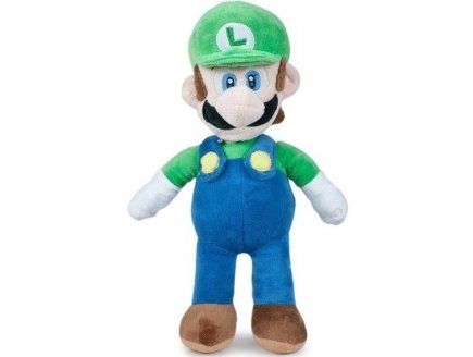 GRANDE PELUCHE LUIGI 64 CM - MARIO PLOMBIER - PELUCHE LICENCE NINTENDO XL