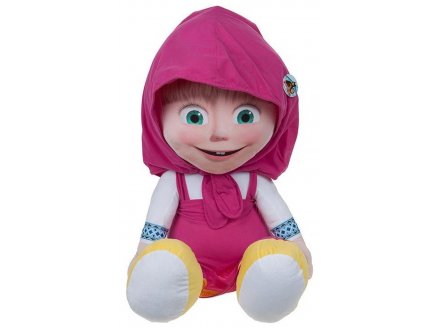 Grande peluche Masha 100 cm - Doudou XL 1 mtre 00 Masha et Michka - Peluche licence
