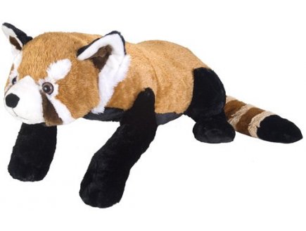 GRANDE PELUCHE RENARD ROUX 80 CM - CUDDLEKINS - WILD REPUBLIC - 17956