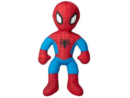 GRANDE PELUCHE SPIDER-MAN AVEC SON 38 CM - SPIDERMAN - PELUCHE LICENCE