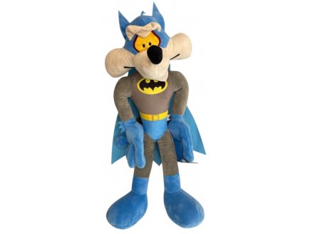 Grande Peluche Vil Coyote 65 cm - Loup Collection Super Hros Batman - Doudou Licence XL Looney Tunes