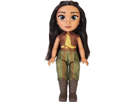 Grande poupee deluxe : raya guerriere 38 cm - raya et le dernier dragon - Disney princesse