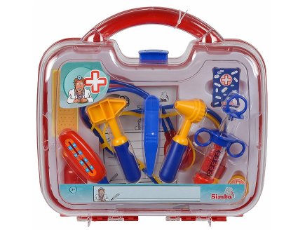 GRANDE VALISETTE DE DOCTEUR 10 ACCESSOIRE - DOCTEUR - MEDECIN - JEU D'IMITATION