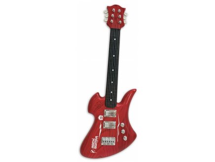 GUITARE ROCK ELECTRONIQUE ROUGE - BONTEMPI - 244815 - JOUET MUSICAL