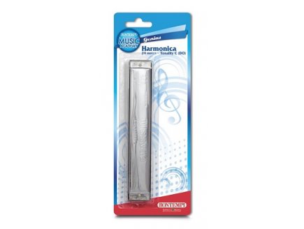 HARMONICA EN METAL 24 NOTES - BONTEMPI CLASSIC - 302420 - INSTRUMENT