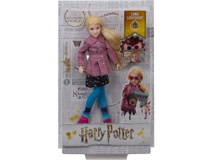 HARRY POTTER LUNA LOVEGOOG AVEC BAGUETTE - POUPEE - MATTEL GNR32