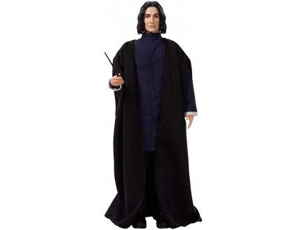 Harry potter severus rogue avec baguette - poupee - Mattel gnr35