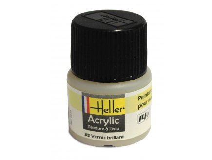 HELLER - VERNIS BRILLANT - N35 - PEINTURE POUR MAQUETTE