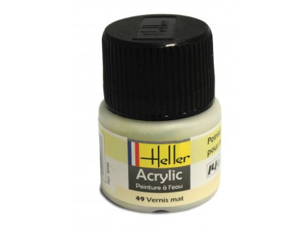 HELLER - VERNIS MAT - N49 - PEINTURE POUR MAQUETTE