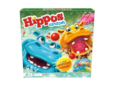 Hippos Gloutons - Action, R�flexe - Hasbro Gaming - F8815 - Jeu de soci�t� enfant