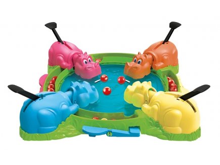 Hippos Gloutons - Action, R�flexe - Hasbro Gaming - F8815 - Jeu de soci�t� enfant