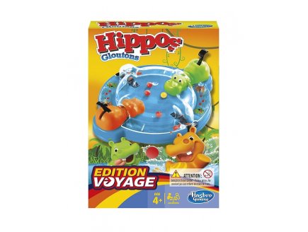 HIPPOS GLOUTONS EDITION VOYAGE - HASBRO GAMING - JEU DE SOCIETE ENFANT